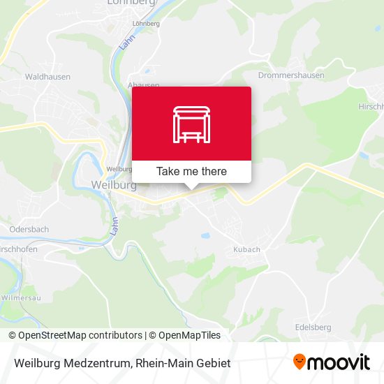 Weilburg Medzentrum map