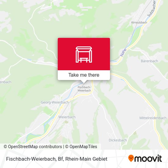 Карта Fischbach-Weierbach, Bf