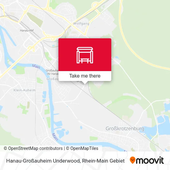 Карта Hanau-Großauheim Underwood