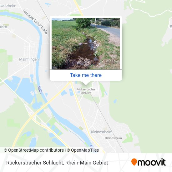 Rückersbacher Schlucht map