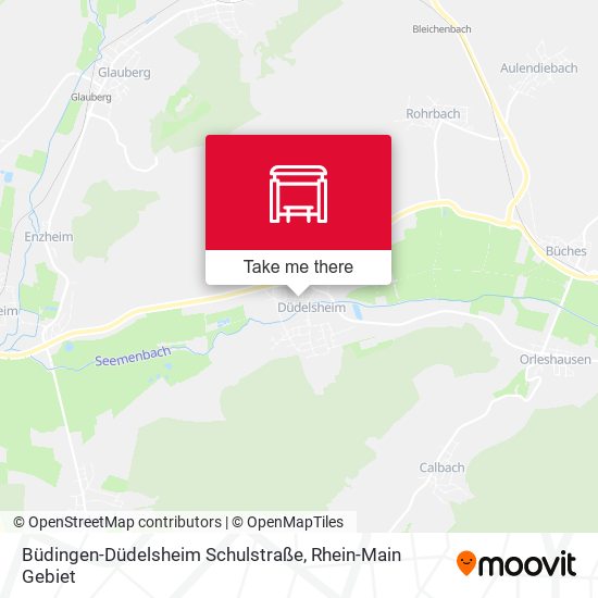 Büdingen-Düdelsheim Schulstraße map