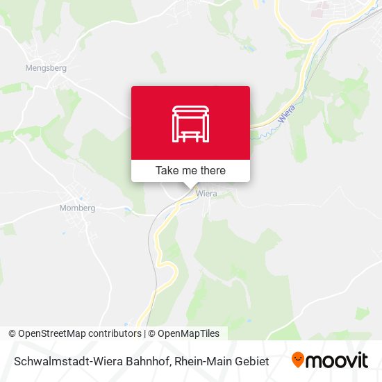 Schwalmstadt-Wiera Bahnhof map