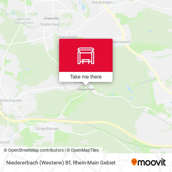 Карта Niedererbach (Westerw) Bf