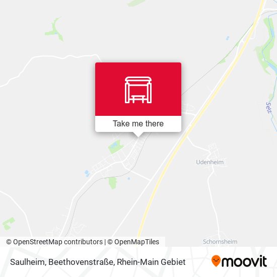 Saulheim, Beethovenstraße map