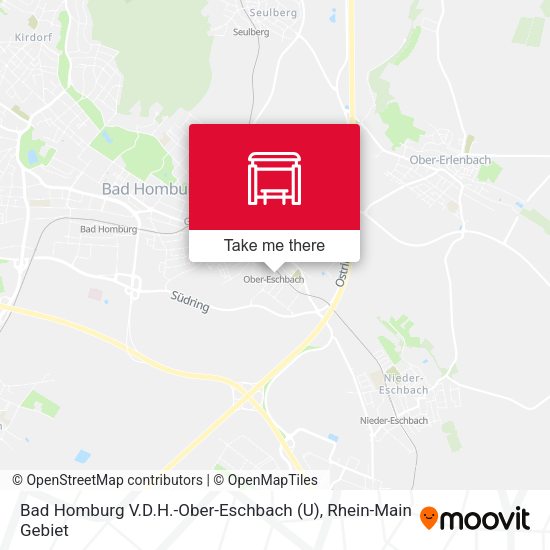 Bad Homburg V.D.H.-Ober-Eschbach (U) map