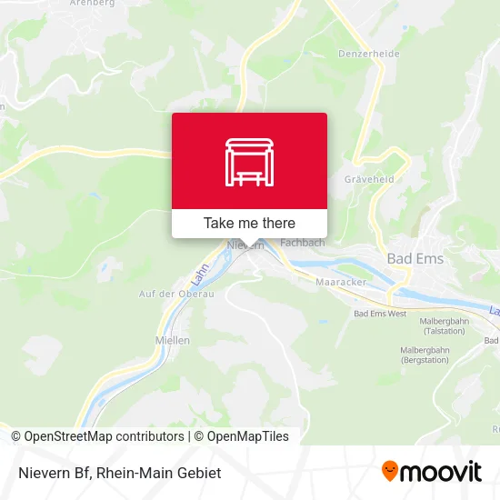 Nievern Bf map