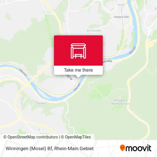 Карта Winningen (Mosel) Bf