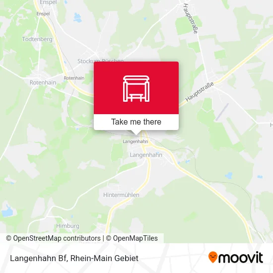Карта Langenhahn Bf