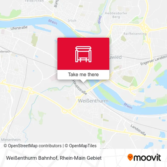 Weißenthurm Bahnhof map