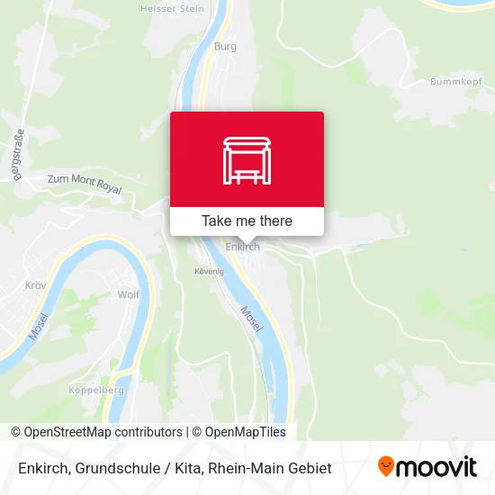 Карта Enkirch, Grundschule / Kita