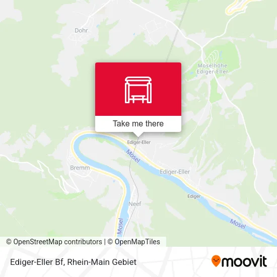 Ediger-Eller Bf map