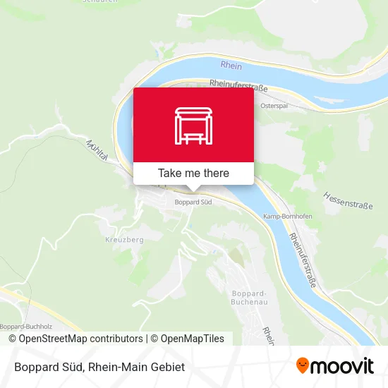 Карта Boppard Süd
