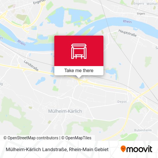 Карта Mülheim-Kärlich Landstraße