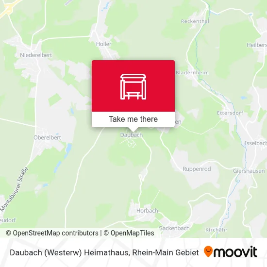 Daubach (Westerw) Heimathaus map