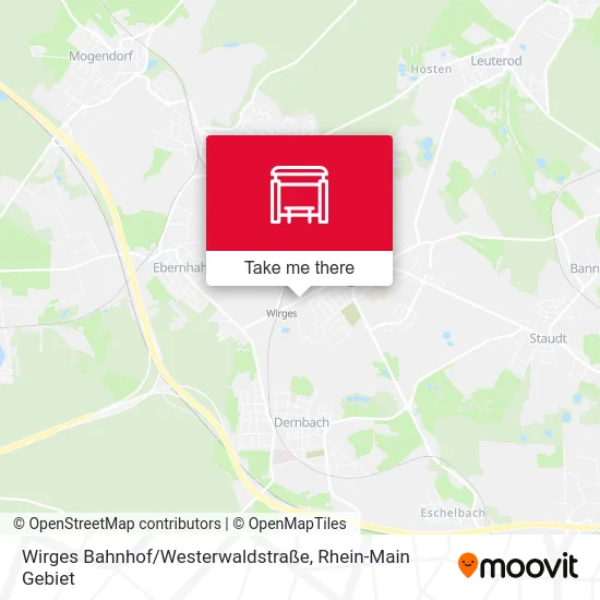 Карта Wirges Bahnhof / Westerwaldstraße