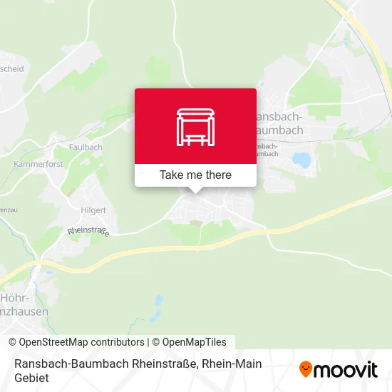 Ransbach-Baumbach Rheinstraße map