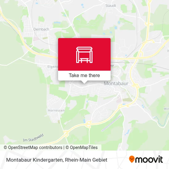 Montabaur Kindergarten map