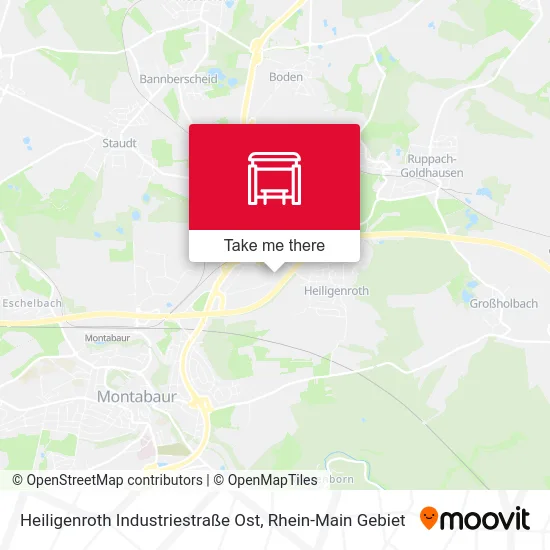 Карта Heiligenroth Industriestraße Ost