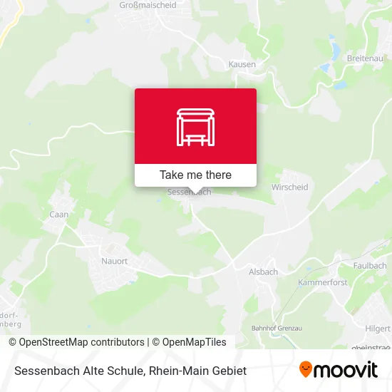 Sessenbach Alte Schule map