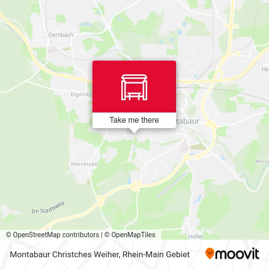 Карта Montabaur Christches Weiher