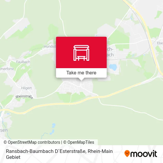 Ransbach-Baumbach D`Esterstraße map