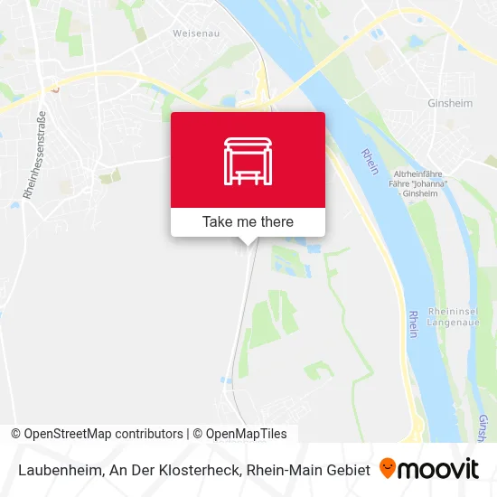 Laubenheim, An Der Klosterheck map