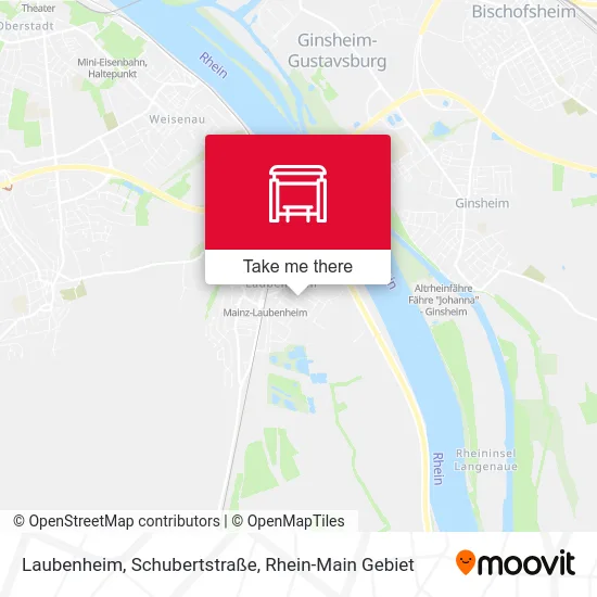 Карта Laubenheim, Schubertstraße