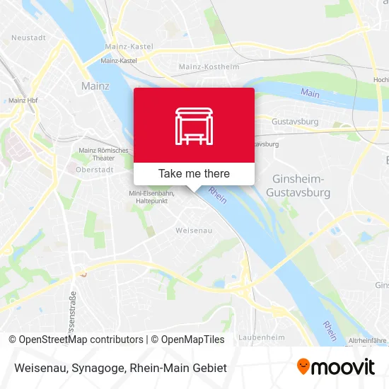 Карта Weisenau, Synagoge