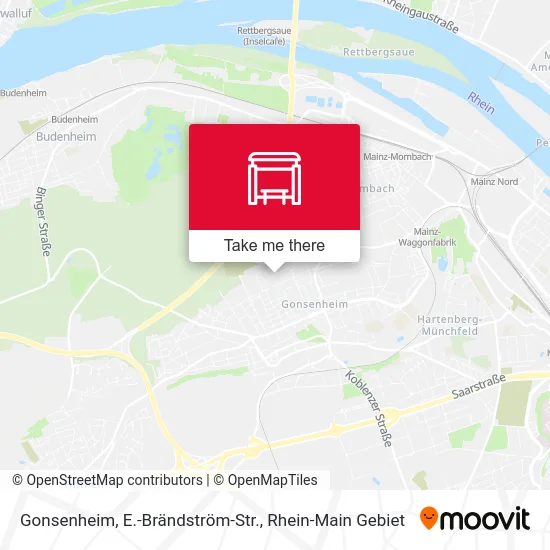 Карта Gonsenheim, E.-Brändström-Str.