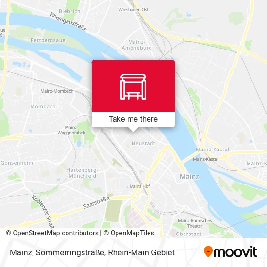 Карта Mainz, Sömmerringstraße