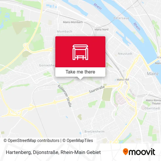 Hartenberg, Dijonstraße map