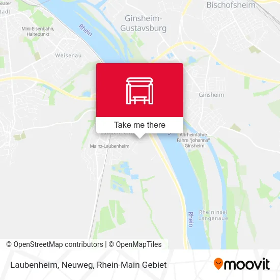 Laubenheim, Neuweg map