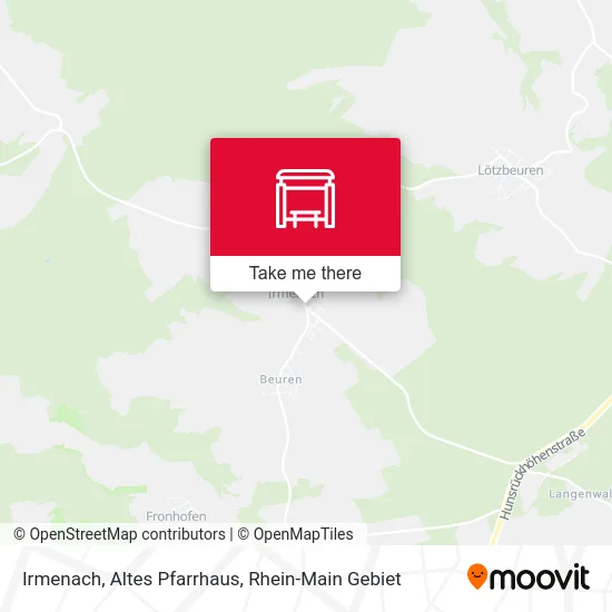 Irmenach, Altes Pfarrhaus map