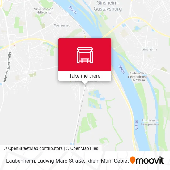 Карта Laubenheim, Ludwig-Marx-Straße