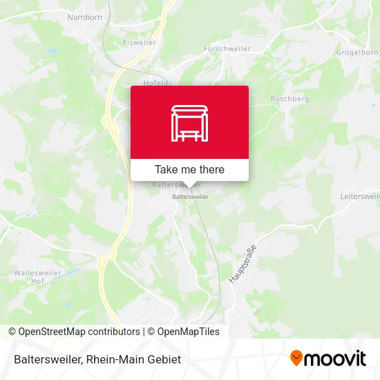 Карта Baltersweiler