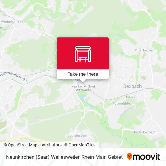 Neunkirchen (Saar)-Wellesweiler map