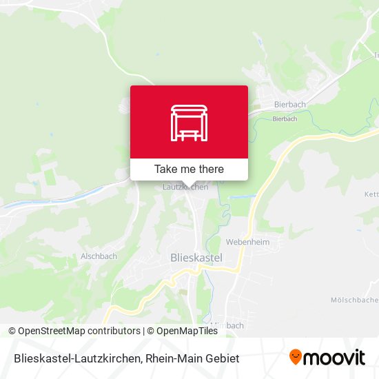 Blieskastel-Lautzkirchen map