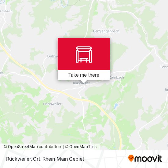 Карта Rückweiler, Ort