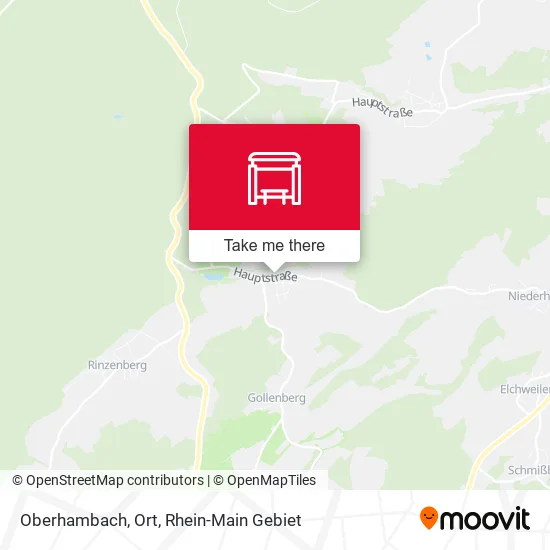 Карта Oberhambach, Ort