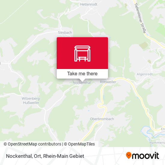 Карта Nockenthal, Ort
