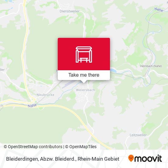 Bleiderdingen, Abzw. Bleiderd. map