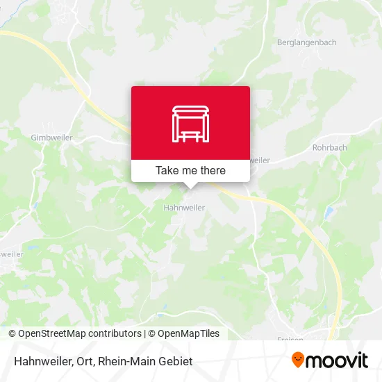 Карта Hahnweiler, Ort