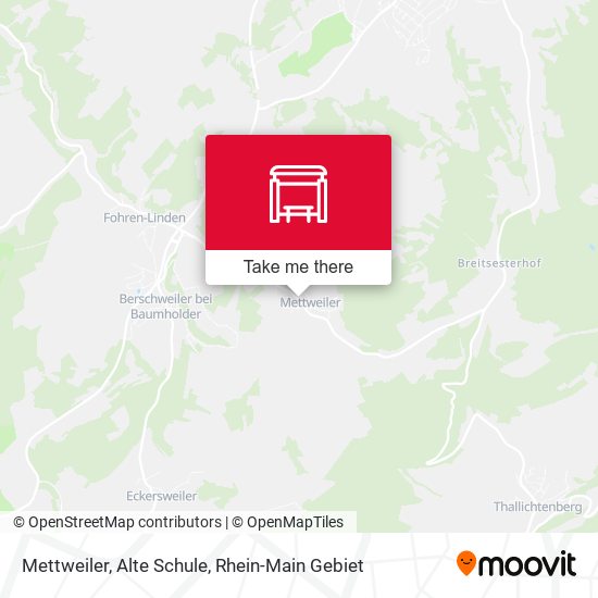 Mettweiler, Alte Schule map