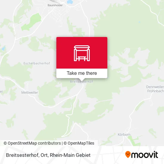 Карта Breitsesterhof, Ort