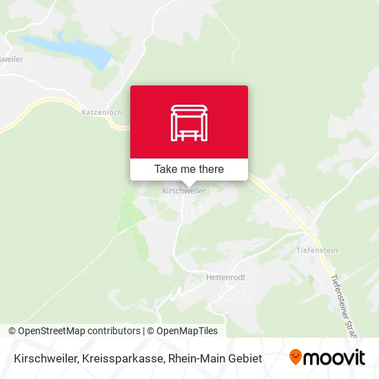 Карта Kirschweiler, Kreissparkasse