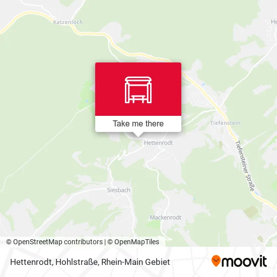 Карта Hettenrodt, Hohlstraße