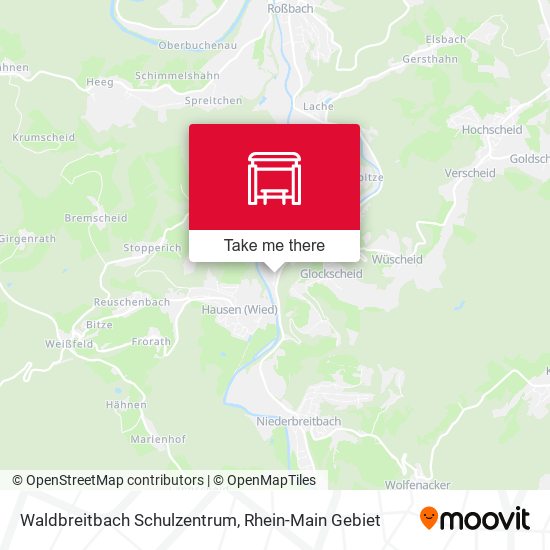 Карта Waldbreitbach Schulzentrum
