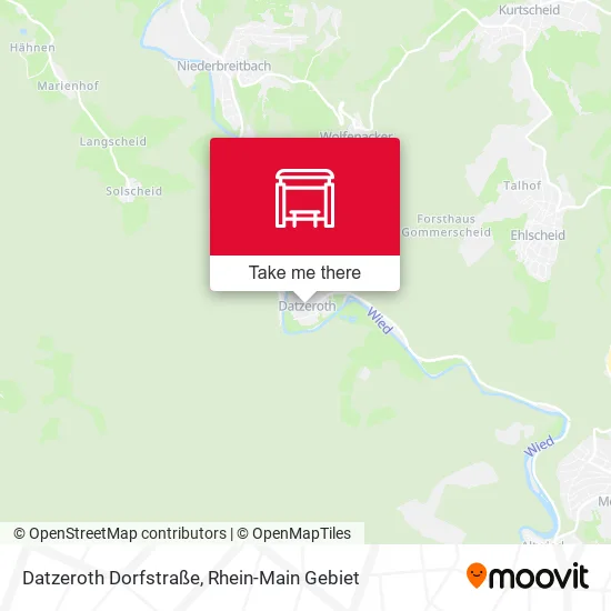 Карта Datzeroth Dorfstraße