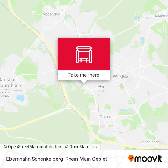 Карта Ebernhahn Schenkelberg