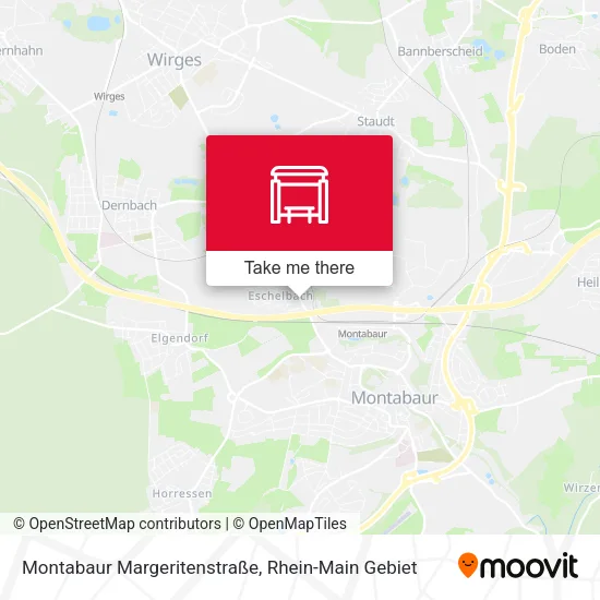 Карта Montabaur Margeritenstraße